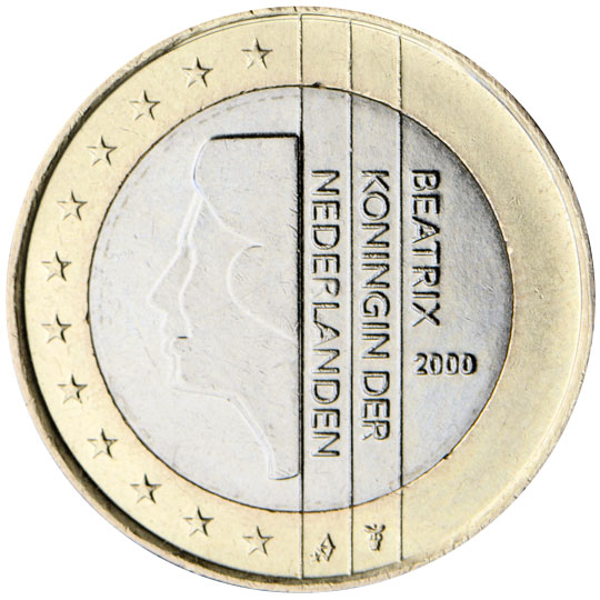 Niederlande 1 Euro Münze 2000 - euro-muenzen.tv - Der Online Euromünzen