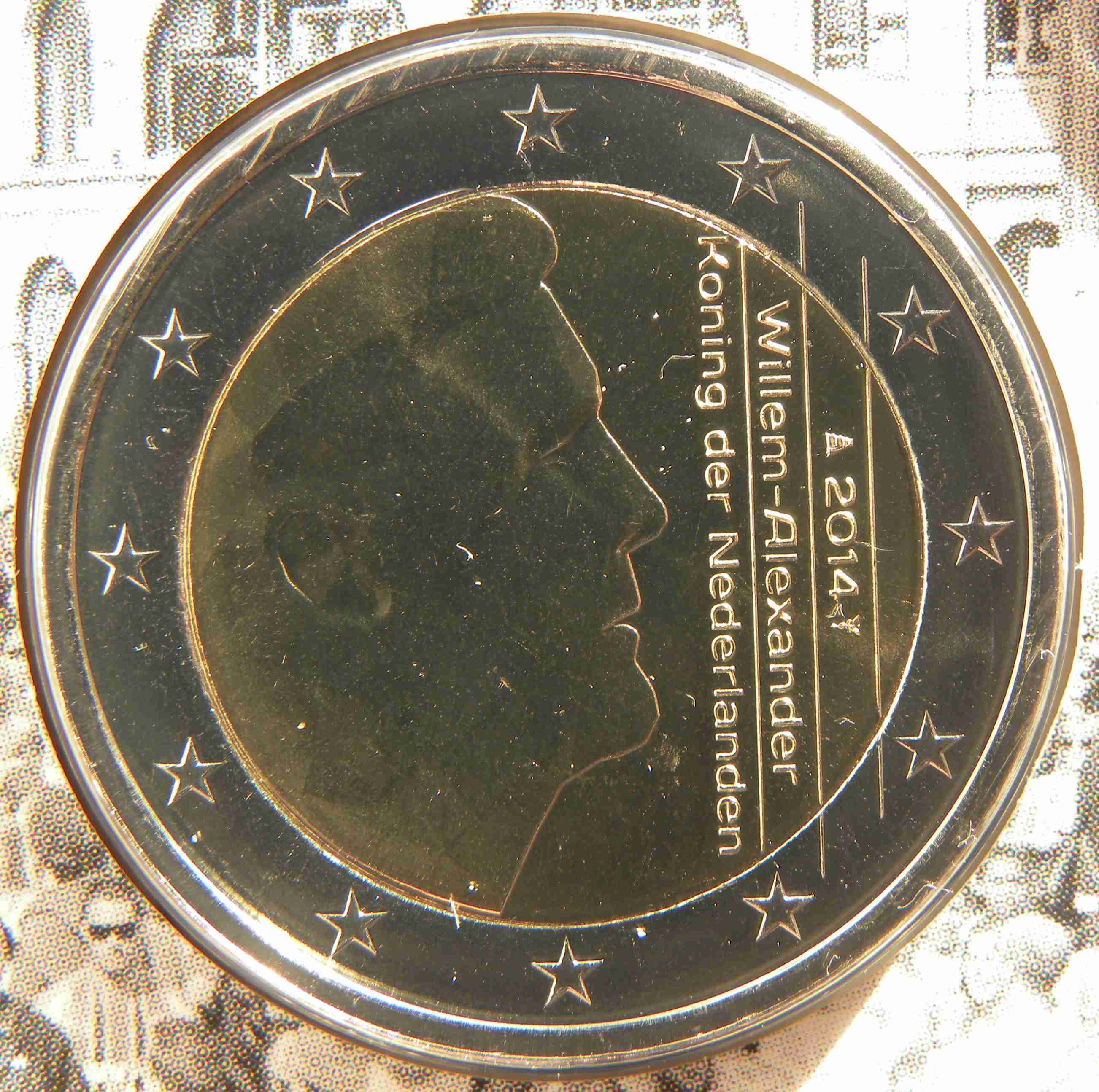 Niederlande 2 Euro Münze 2014 - euro-muenzen.tv - Der Online Euromünzen