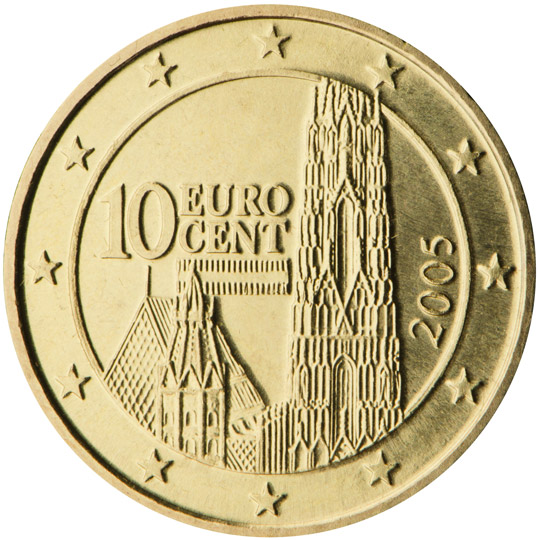 10 Cent Münze österreich