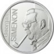Belgien 10 Euro Silber Münze 100. Geburtstag Georges Simenon 2003 - © macgerman