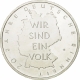 Deutschland 10 Euro Silbermünze 20 Jahre Deutsche Einheit 2010 - Stempelglanz