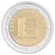 Estland 2 Euro Münze - 500 Jahre erster Textdruck in estnischer Sprache 2025 - Coincard - © Michail