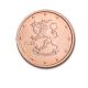 Finnland 2 Cent Münze 2005 - © bund-spezial