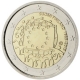 Finnland 2 Euro Münze - 30 Jahre Europaflagge 2015 -  © European-Central-Bank