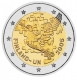 Finnland 2 Euro Münze - 60 Jahre Vereinte Nationen UNO - 50 Jahre Mitgliedschaft in den Vereinten Nationen 2005 - © Michail