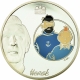 Frankreich 1 1/2 (1,50) Euro Silber Münze 100. Geburtstag von Hergé - Tintin - Tim und Struppi - Tim und Kapitän Haddock 2007 - © NumisCorner.com