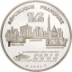 Frankreich 1 1/2 (1,50) Euro Silber Münze IX. Leichtathletik WM in Paris - Hochsprung 2003 - © NumisCorner.com