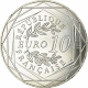 Frankreich 10 Euro Silber Münze - Die Werte der Republik - Asterix I - Gleichheit - Geschirr - Streit um Asterix 2015 - © NumisCorner.com