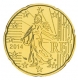 Frankreich 20 Cent Münze 2014 -  © Michail