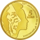 Frankreich 5 Euro Gold Münze 50 Jahre Fünfte Republik - Säerin 2008 - © NumisCorner.com