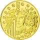 Frankreich 5 Euro Gold Münze - Europa-Serie - 1100 Jahre Abtei von Cluny 2010 - © NumisCorner.com