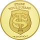 Frankreich 50 Euro Gold Münze - Berühmte Sportvereine - Rugby - Stade Toulousain 2010 - © NumisCorner.com