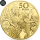 Frankreich 50 Euro Goldmünze - Ecu de 6 Livres 2018 - © NumisCorner.com