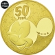 Frankreich 50 Euro Goldmünze - Micky Maus - Micky und seine Freunde 2018 - © NumisCorner.com