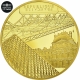 Frankreich 50 Euro Goldmünze - UNESCO Weltkulturerbe - Ufer der Seine - Louvre - Pont des Arts 2018 - © NumisCorner.com