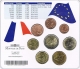 Frankreich Euro Münzen Kursmünzensatz 2007 - Sonder-KMS Sarkozy und Merkel - © Zafira