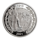 Griechenland 10 Euro Silbermünze - 200 Jahre Griechische Revolution - Pavlos Melas - Die Integration von Mazedonien und den Inseln der nördlichen und östlichen Ägäis 1913 - 2021 - © Bank of Greece