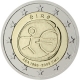 Irland 2 Euro Münze - 10 Jahre Euro - WWU - AEA 2009 - © European Central Bank