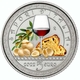 Italien 5 Euro Münze - Italienische Ess- und Weinkultur - Primitivo und Orecchiette 2022 - © IPZS