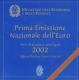 Italien Euro Münzen Kursmünzensatz 2002