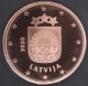 Lettland 2 Cent Münze 2020 - © eurocollection.co.uk