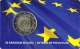 Lettland 2 Euro Münze - 30 Jahre Europaflagge 2015 Coincard -  © Zafira