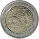 Litauen 2 Euro Münze - UNESCO - Biosphärenreservat Žuvintas 2021 - Coincard - © European Central Bank