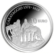 Malta 10 Euro Silbermünze - Caravaggio - Die Enthauptung des Heiligen Johannes 2022 - © Central Bank of Malta