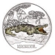 Österreich 3 Euro Münze - Tier-Taler - Das Krokodil 2017 - © Humandus