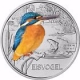 Österreich 3 Euro Münze - Tier-Taler - Der Eisvogel 2017 - © Humandus