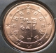 Portugal 1 Cent Münze 2002