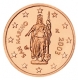 San Marino 2 Cent Münze 2003 - © Michail