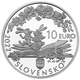 Slowakei 10 Euro Silbermünze - 150. Geburtstag von Ludmila Podjavorinska 2022 - Polierte Platte - © National Bank of Slovakia