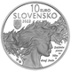 Slowakei 10 Euro Silbermünze - 200. Geburtstag von Janko Kral 2022 - Polierte Platte - © National Bank of Slovakia