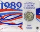 Slowakei 2 Euro Münze - 20. Jahrestag des 17. November 1989 - Samtene Revolution 2009 - Coincard -  © Zafira