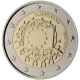 Slowakei 2 Euro Münze - 30 Jahre Europaflagge 2015