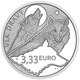 Slowakei 3 x 3,33 Euro Silbermünzen Set - Fauna und Flora in der Slowakei - Der Graue Wolf - Der Eurasische Luchs - Der Braunbär 2025 - © National Bank of Slovakia