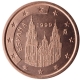 Spanien 5 Cent Münze 1999 -  © European-Central-Bank