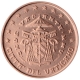 Vatikan 1 Cent Münze 2005 - Sede Vacante MMV - © European Central Bank