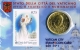 Vatikan Euro Münzen Stamp+Coincard Pontifikat von Benedikt XVI. - Nr. 1 - 2011