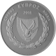 Zypern 5 Euro Silbermünze - 10 Jahre Euro 2018 - © Central Bank of Cyprus